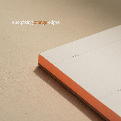Daily To-Do List Notepad – Desk Pad for Work and Study, Minimal, 8.25x5.85 Inches
