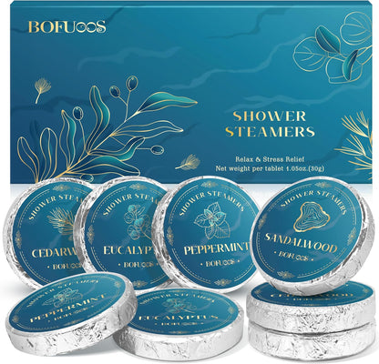 Shower Steamers Aromatherapy, Birthday Gift for Women Teen Girl Mom