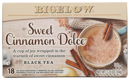 Bigelow Tea Black Tea 6 Flavor Variety Pack, Caffeinated Tea with Mint, Lemon, Constant Comment, English Teatime, Earl Grey, and Vanilla Chai, 20 Count Box (Pack of 6), 120 Total Tea Bags
