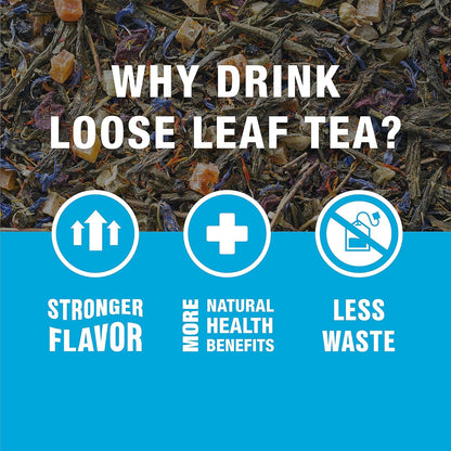 Tiesta Tea 7 Green Teas Dry Flight Sampler Loose Leaf 7 Pouches