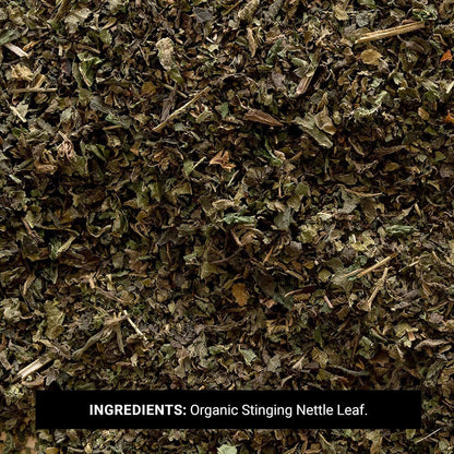 Frontier Co-op Organic Stinging Nettle Leaf, Cut and Sifted, For Making Nettle Tea, Kosher | 16 Ounce (Pack of 1)