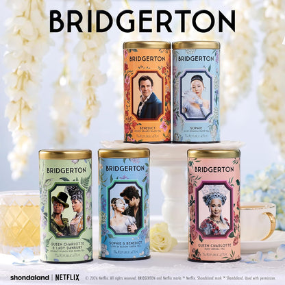 The Republic of Tea — Bridgerton Sophie Rose Geranium White Tea, 36 Tea Bags