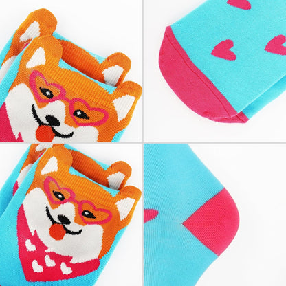 Jeasona Cute Cat Gifts for Women Animal Cat Socks Wife Mom Girlfriend Daughter