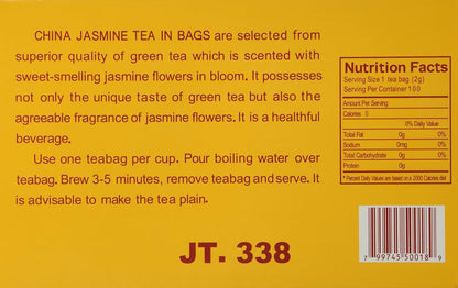 Royal King Jasmine Tea - 100 Tea Bags