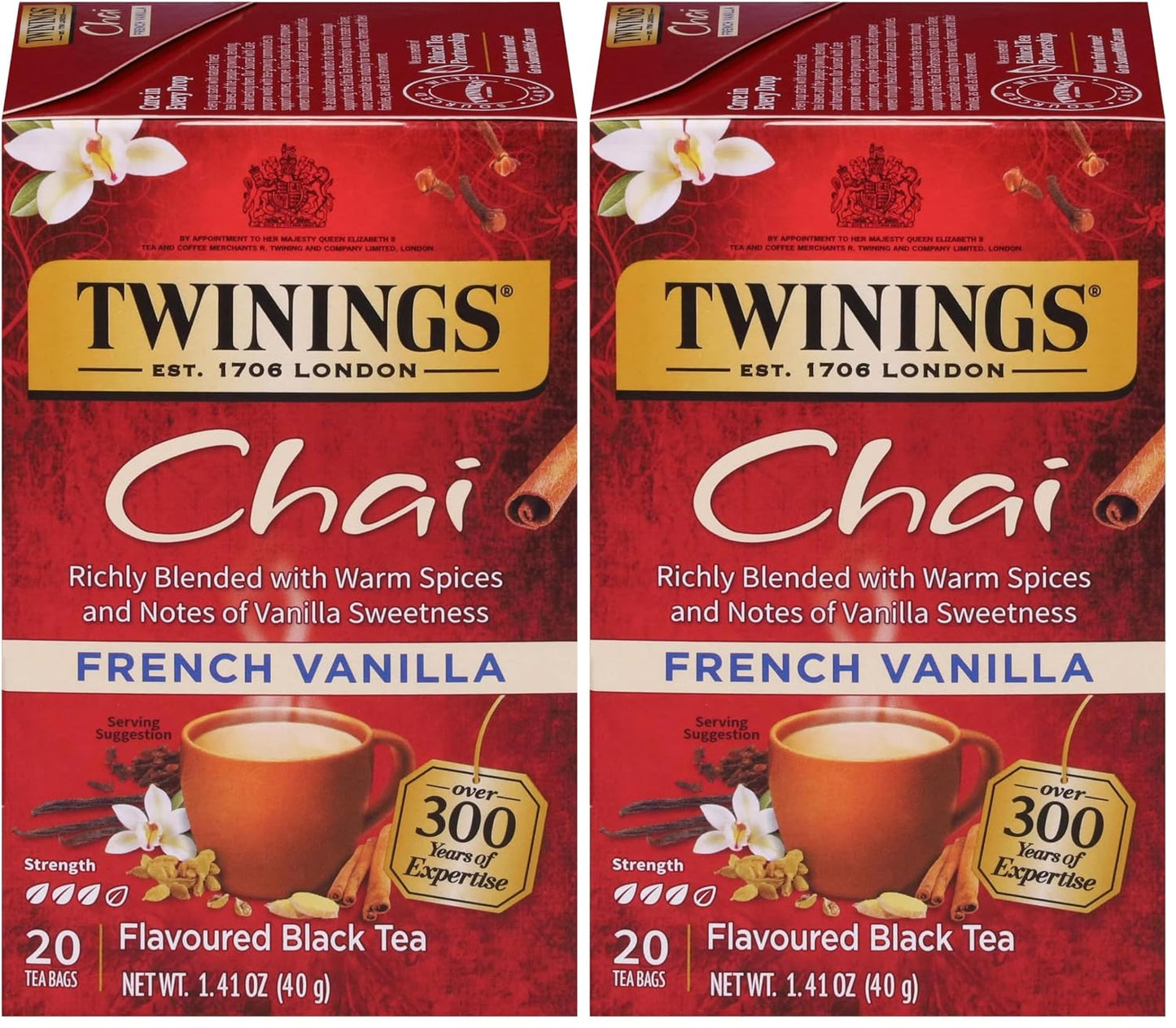 Twinings Tea Classics Collection Gift Box Variety Sampler, 48 Tea Bags (Pack of 1), Enjoy Hot or Iced, Includes Black, Herbal, Green, & Chai Teas