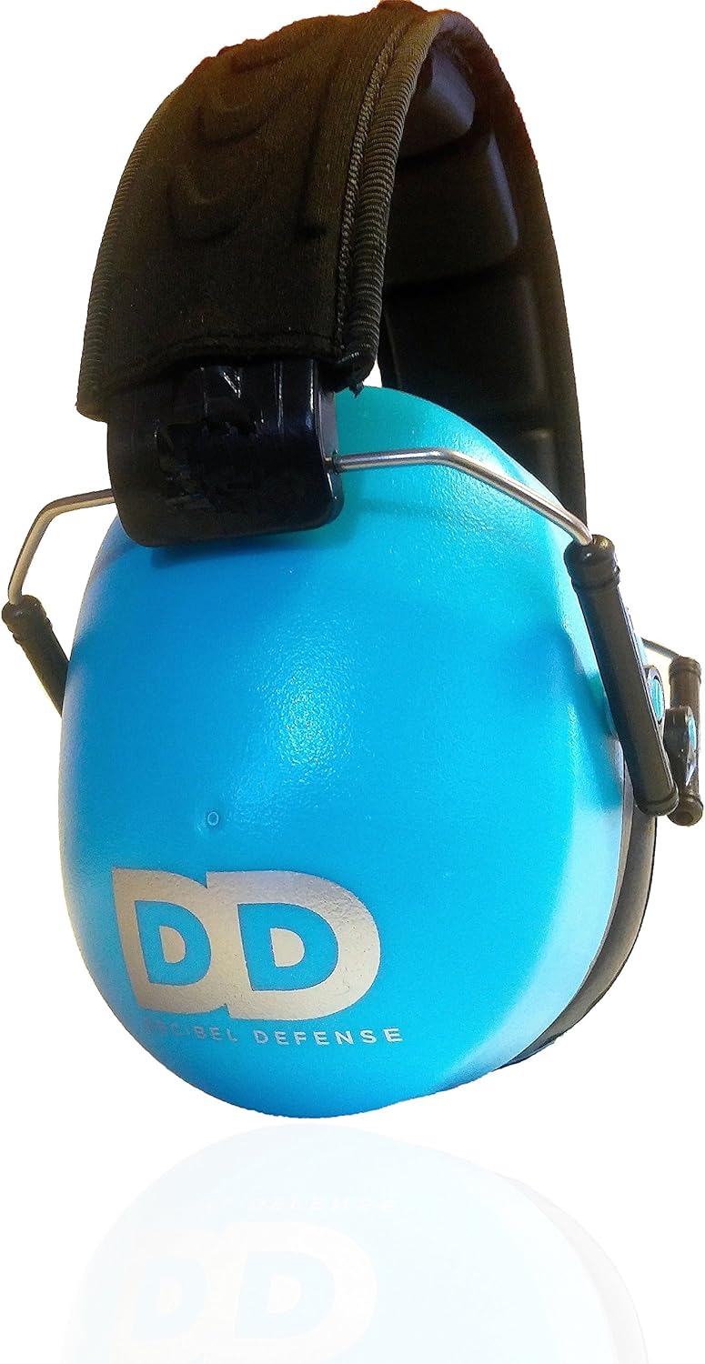 DECIBEL DEFENSE Professional Safety Ear Muffs 37dB NRR - The HIGHEST Rated & MOST COMFORTABLE Ear Protection for Shooting & Industrial Use - THE BEST HEARING PROTECTION...GUARANTEED (BLACK)