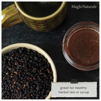 MagJo Naturals Lemon Balm Tea, Bulk Herbal Tea, Loose Leaf Melissa Officinalis, Caffeine Free, Cut and Sifted, 1 pound (16 ounces) (1 pack)