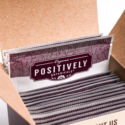 Organic Positively Botanicals Company, Nettle Leaf Herbal Tea Bags, 20 Count