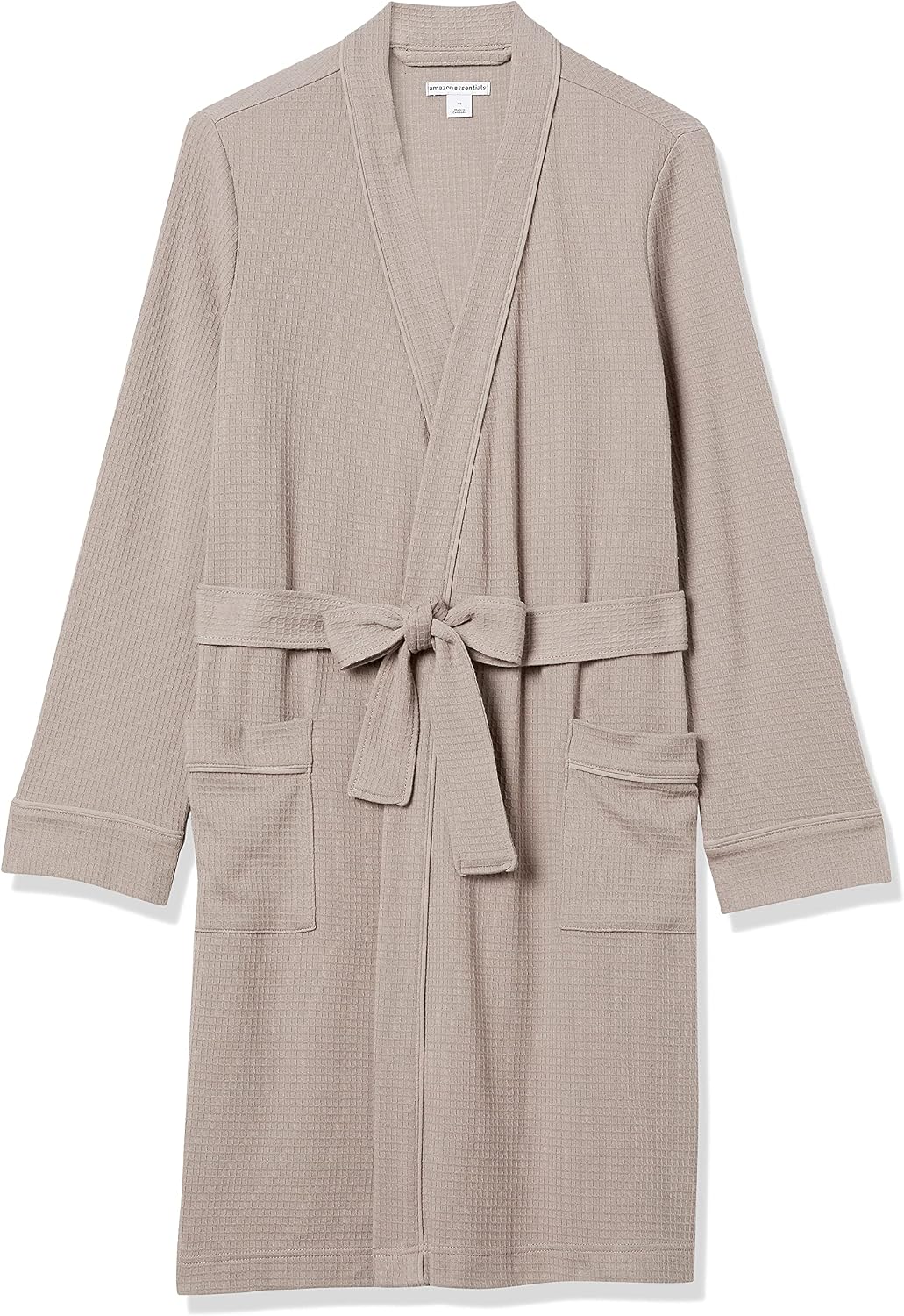 Amazon Essentials Women's Lightweight Waffle Full-Length Bath Robe (Available in Plus Size)