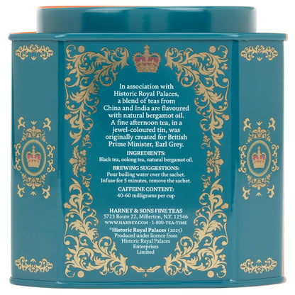 Harney & Sons Earl Grey Imperial Tea, 30 Sachets in Tin