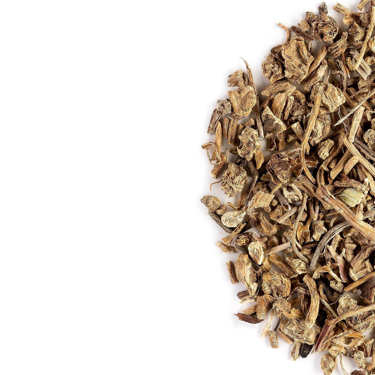 Valerian Root Tea Organic Dried Loose Herb - Warm Evening Infusion