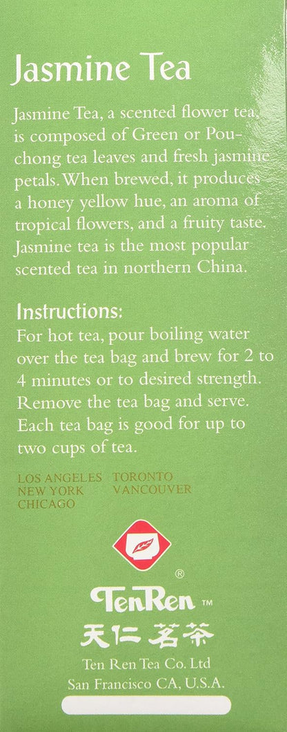Ten Ren Jasmine Tea bag, 50 bags (Taiwan)