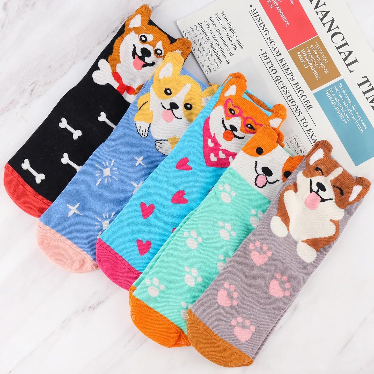 Jeasona Cute Cat Gifts for Women Animal Cat Socks Wife Mom Girlfriend Daughter
