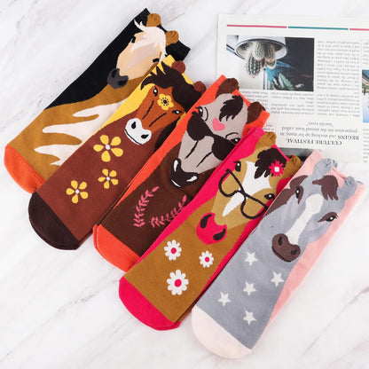 Jeasona Cute Cat Gifts for Women Animal Cat Socks Wife Mom Girlfriend Daughter