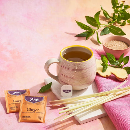 Yogi Tea Organic Ginger Tea, 16 Bags, 1.12 oz