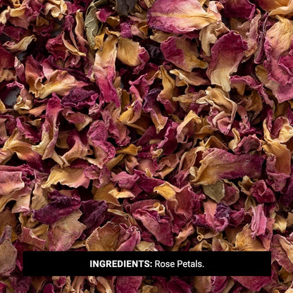 Frontier Co-op Dried Red Rose Petals, 8 oz, Bulk Bag - for Culinary Use, Herbal Tea, and Crafts