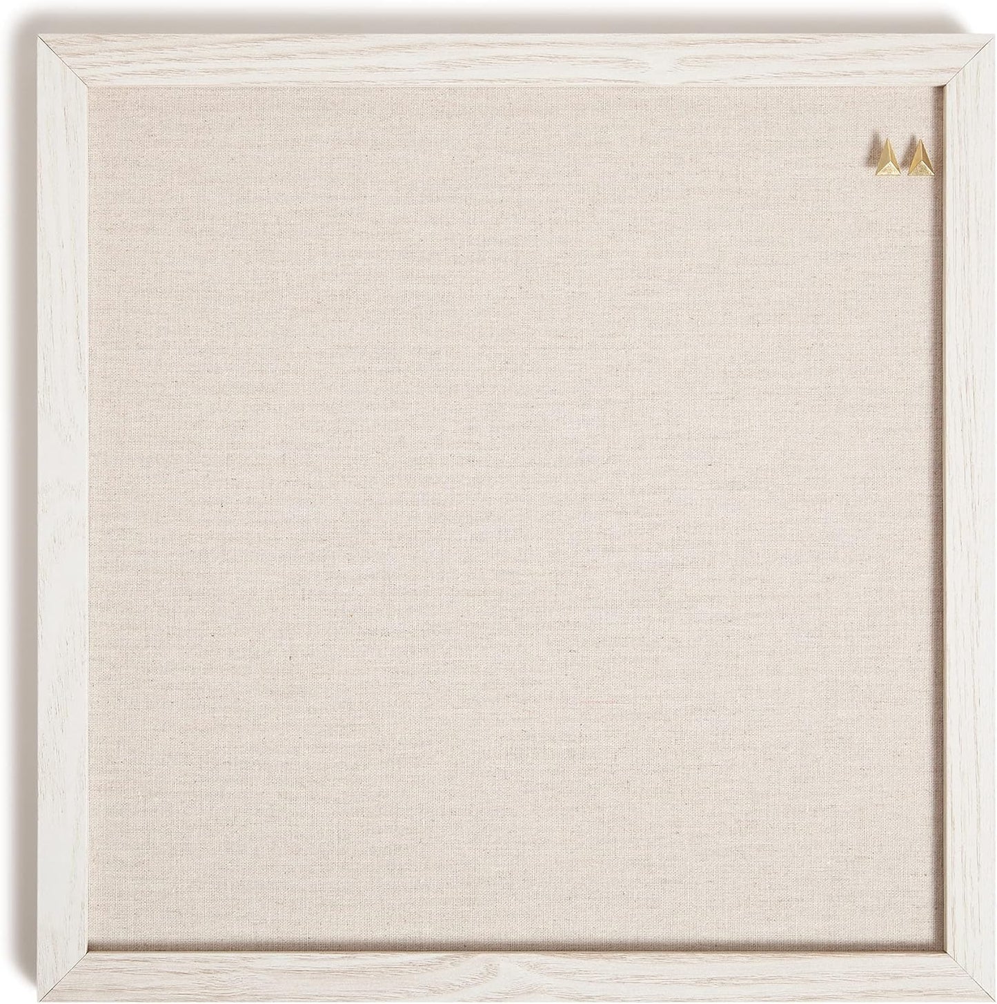U Brands Rustic Weekly Dry Erase Board with White Wooden Frame, Office Supplies, 14” x 14”