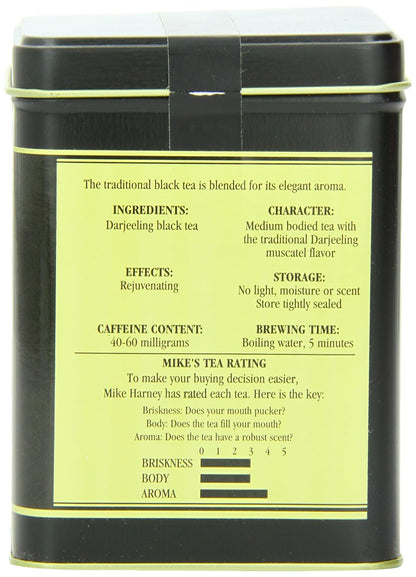 Harney & Sons Victorian London Fog, 4oz Loose Leaf Black and Oolong Tea with Bergamot, Lavender, and Vanilla, Hearty English Black Tea Blend, Stocking Stuffer
