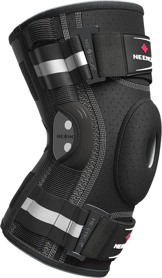 NEENCA Professional Knee Brace, Hinged Knee Support for Women & Men Relief
