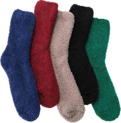 EBMORE Womens Fuzzy Socks Slipper Fluffy Cozy Comfy Cabin Plush Warm Winter Sleep Home Soft Socks
