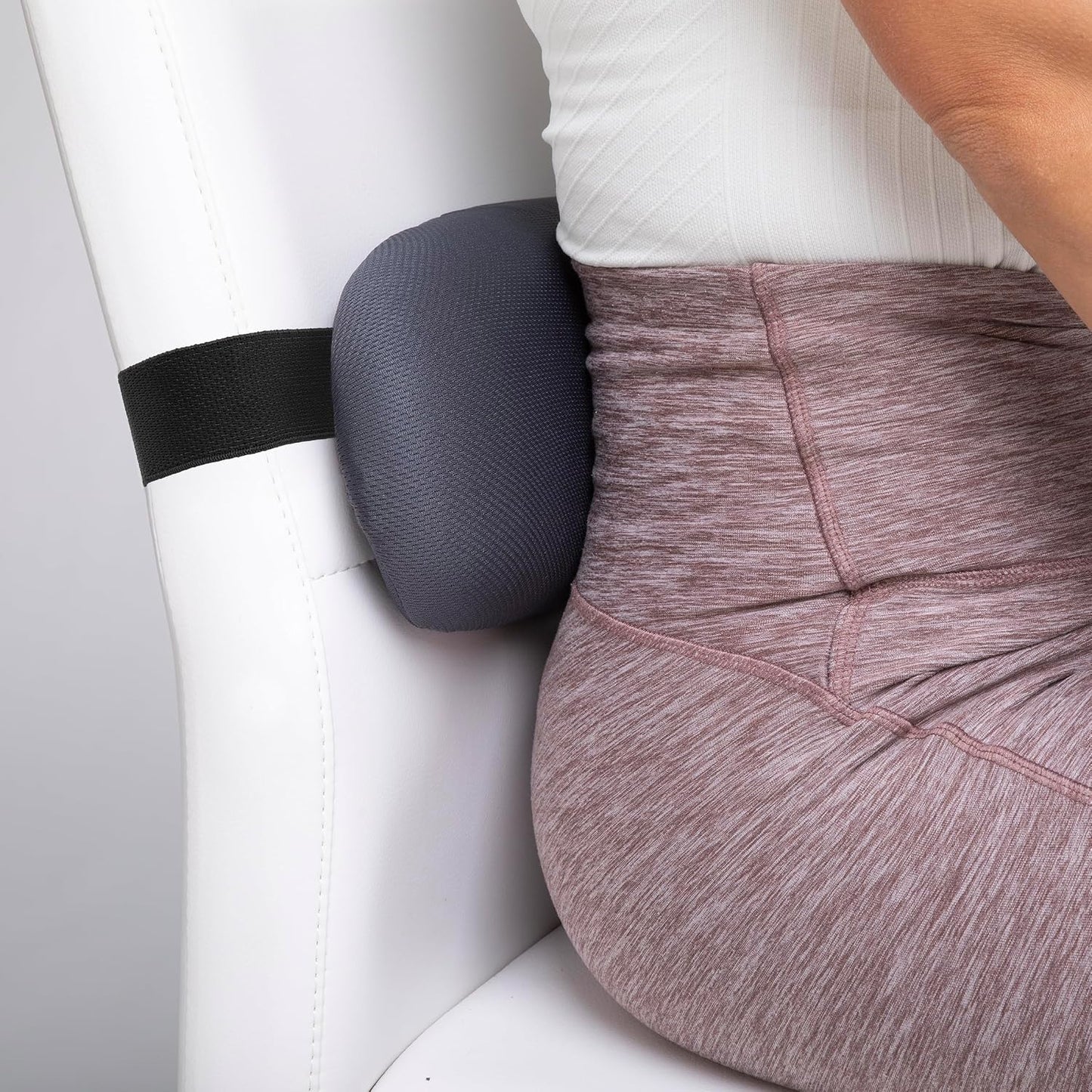 OPTP The Original McKenzie SuperRoll - USA-Made Low Back Lumbar Pillow for Office Chair Lumbar Support, Car Back Support Seat Cushions and Travel. The Preferred Lumbar Cushion by Physical Therapists.