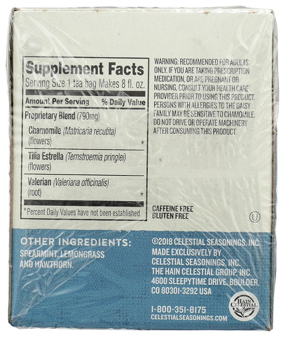 Celestial Seasonings Wellness Tea, Sleepytime Extra, 20 Count