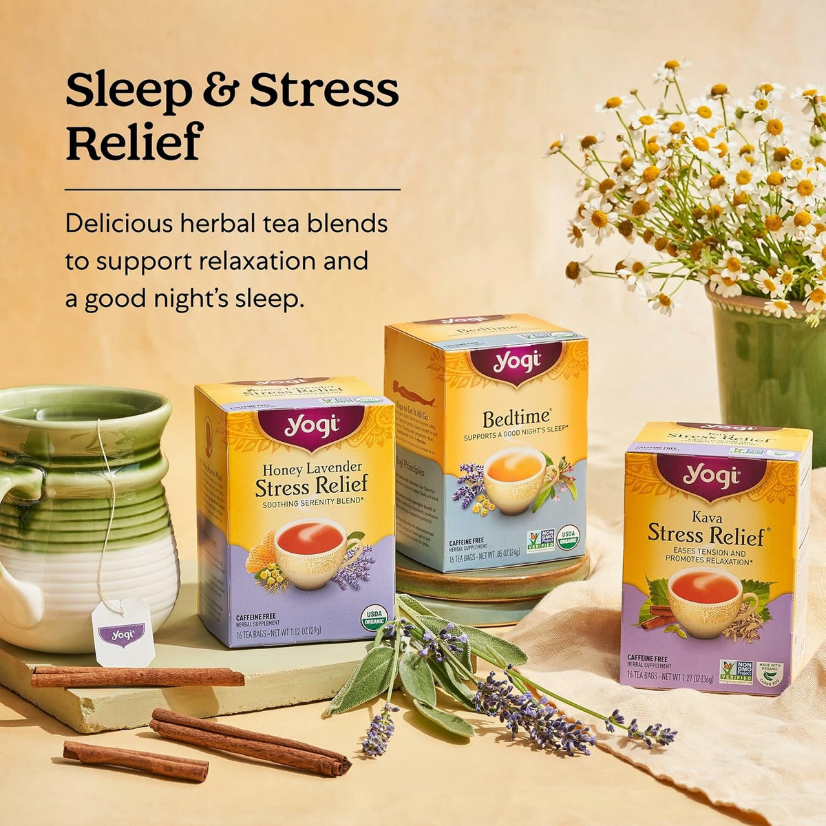 Yogi Bedtime Tea, 16 Tea Bags (6 Pack)
