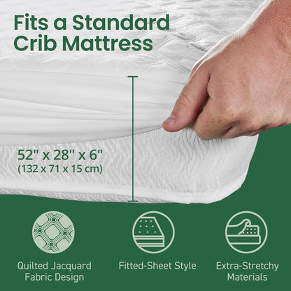 SafeRest Waterproof Queen Size Mattress Protector - Viscose Derived from Bamboo - Fitted with Stretchable Pockets - Machine Washable Viscose Blend Mattress Cover for Bed