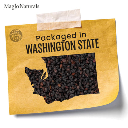 MagJo Naturals Lemon Balm Tea, Bulk Herbal Tea, Loose Leaf Melissa Officinalis, Caffeine Free, Cut and Sifted, 1 pound (16 ounces) (1 pack)
