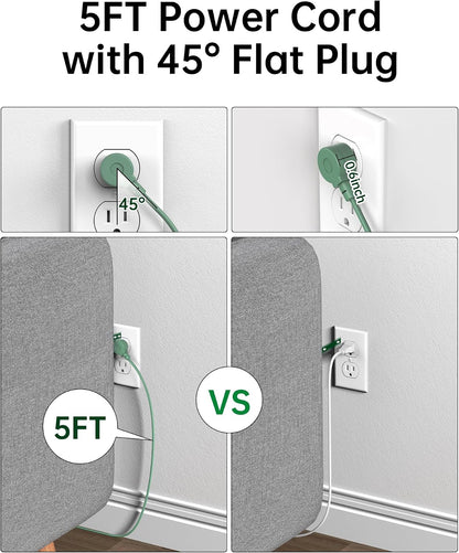 10-in-1 Power Strip with USB C Ports, 35W USB, 4 AC & 6 USB Ports