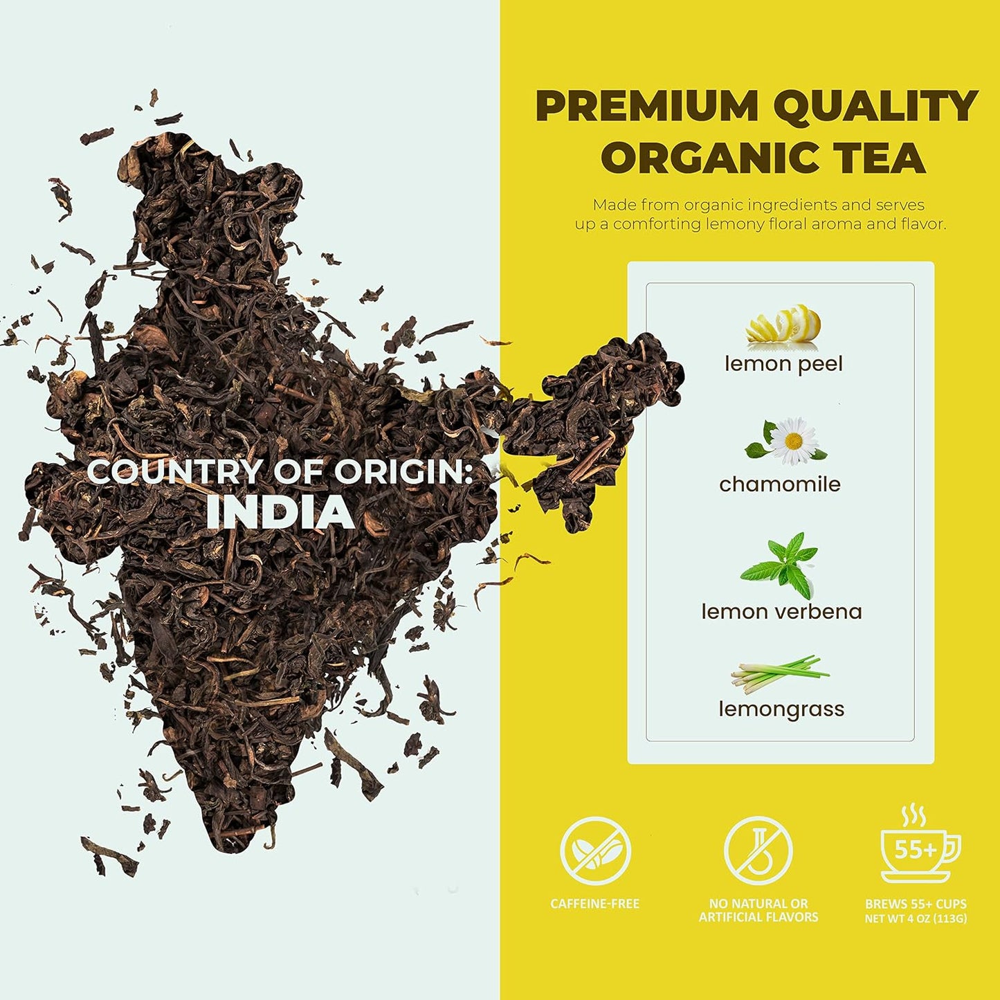 Gardenika Organic Loose Leaf Tea Sampler – 8 Pack, 1 LB – Herbal and Naturally Caffeine-Free Set - Ayurvedic Assortment Blend