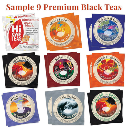 The Republic of Tea – Premium Assortment of Teas & Herbs, 40 Individually Wrapped Tea Bags