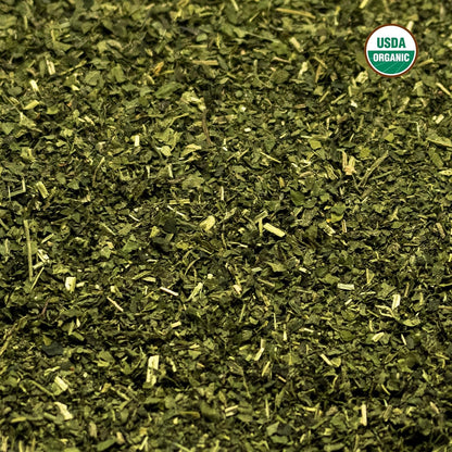 Nettle Tea - 8Oz (REAL WILD HARVEST) | 100% USDA Certified ORGANIC | Loose Leaf (Urtica Dioica aka Stinging Nettle) Cut & Sifted