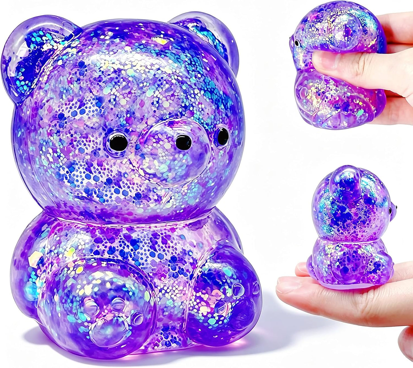 ZTATU Gummy Bear Squishy Stress Balls for Adults Collectible Figurines