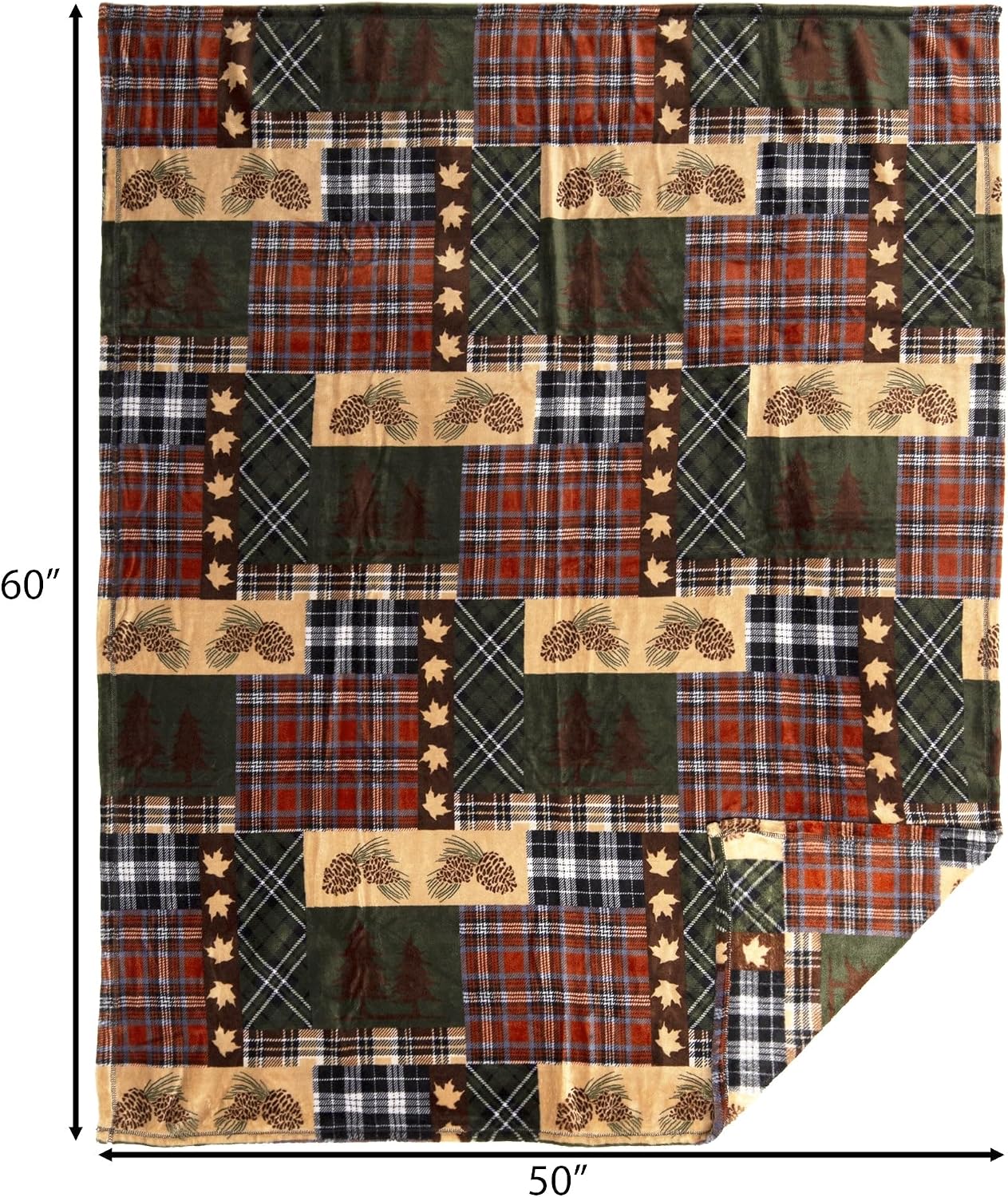 Carstens, Inc. Travel Blanket, Premium Compact 2-in-1 Airplane Blanket/Pillow, Open Sky Blue Aztec