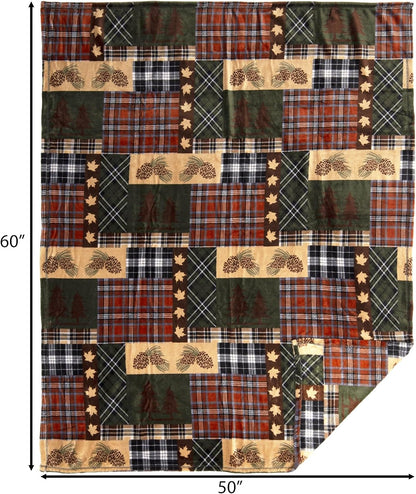 Carstens, Inc. Travel Blanket, Premium Compact 2-in-1 Airplane Blanket/Pillow, Open Sky Blue Aztec
