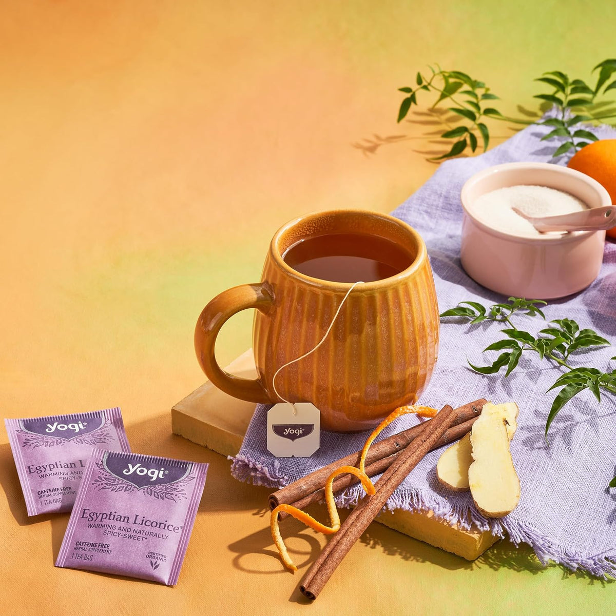 Organic Egyptian Licorice 16 tea bags by Yogi Tea