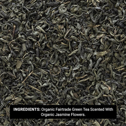 Frontier Co-op Organic Fairtrade Jasmine Green Tea, All Natural Loose Leaf Tea Leaves, Kosher | 16 Ounce (Pack of 1)