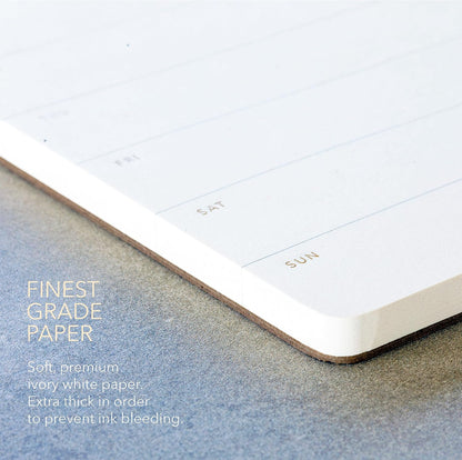 Daily Planner Notepad, A4, 52 Sheets, Undated,Time Blocking,Hourly Schedule