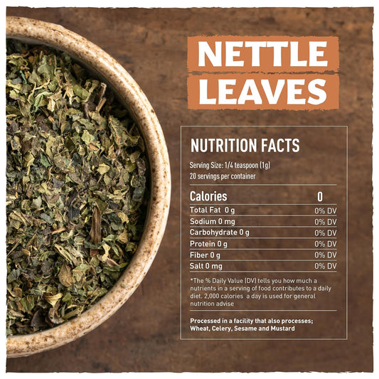 Eastanbul Nettle Loose Leaf Tea, Stinging Nettle Tea, 0.71oz