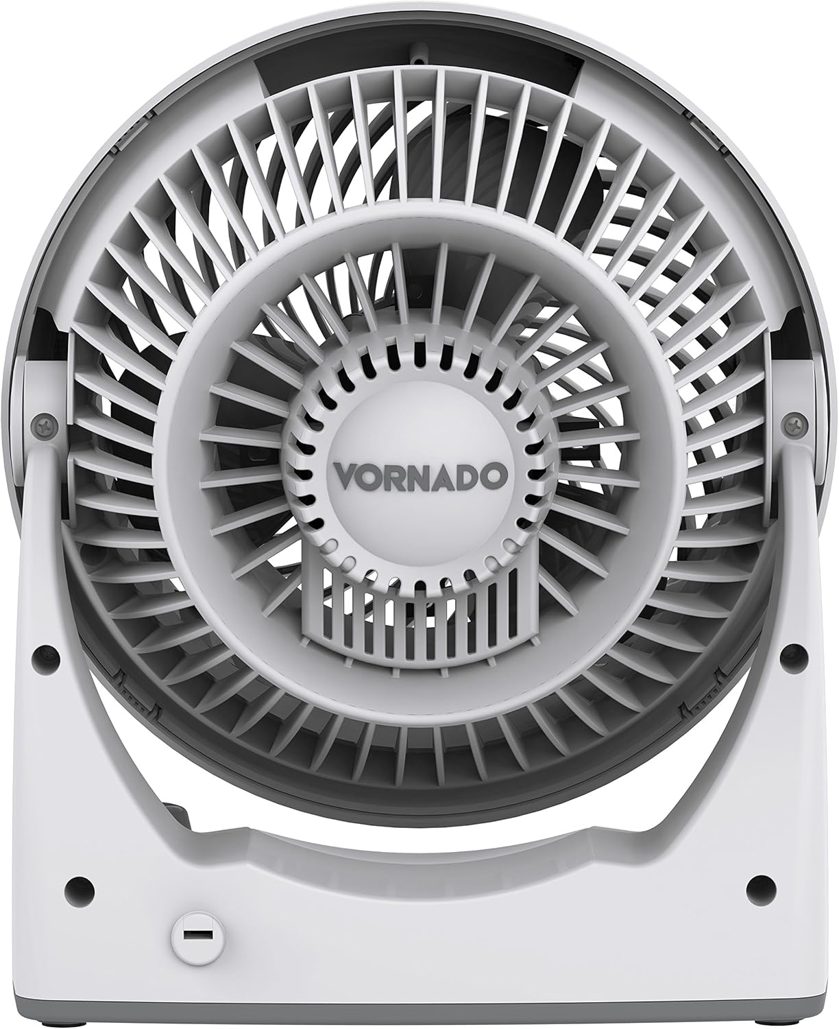 Vornado 133DC Energy Smart Compact Air Circulator with Variable Speed Control, DC Motor, Adjustable Tilt, Quiet Operation for Bedroom, Office, and Home Use, White