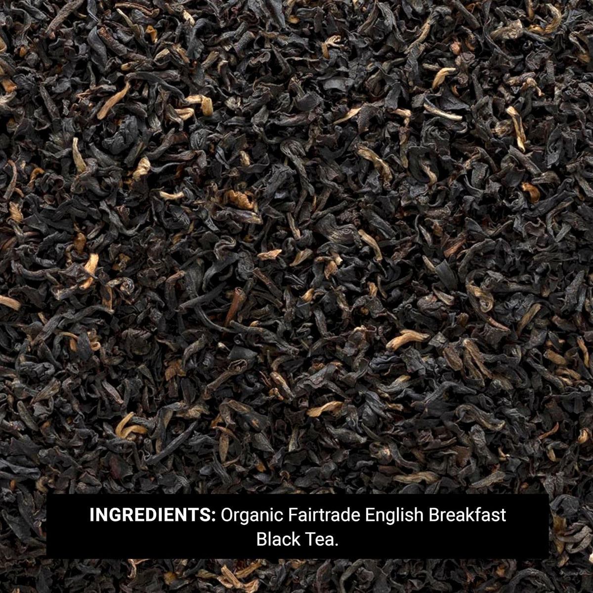 Frontier Co-op English Breakfast Black Tea, 1-Pound Bulk, Full, Robust, Malty Flavor, Kosher, Organic, Non ETO