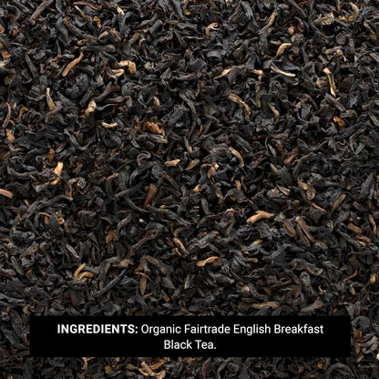 Frontier Co-op English Breakfast Black Tea, 1-Pound Bulk, Full, Robust, Malty Flavor, Kosher, Organic, Non ETO