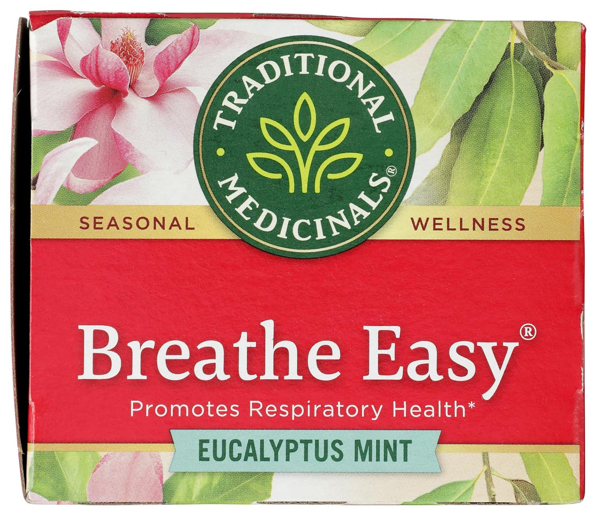 Traditional Medicinals Breathe Easy Eucalyptus Mint, 16 Tea Bags