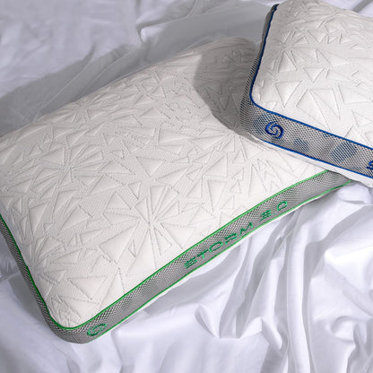 Bedgear Storm Performance Pillow, 1.0 Cooling Pillow for Side Sleepers, Medium Firm Support, Ver-Tex Cooling Cover, Air-X Mesh, Washable