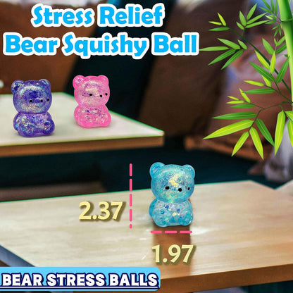 ZTATU Gummy Bear Squishy Stress Balls for Adults Collectible Figurines