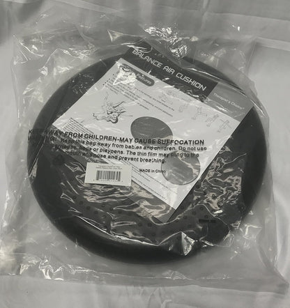 Therapist’s Choice® Inflated Air-Filled Stability Balance Disc-BLACK
