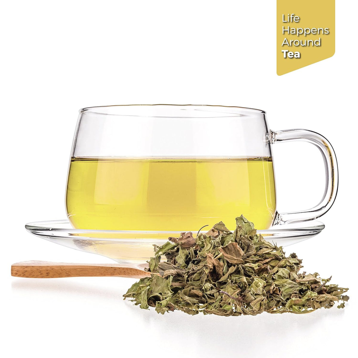Tealyra | Pure Spearmint Loose Leaf Herbal Tea, 200g (7 oz)