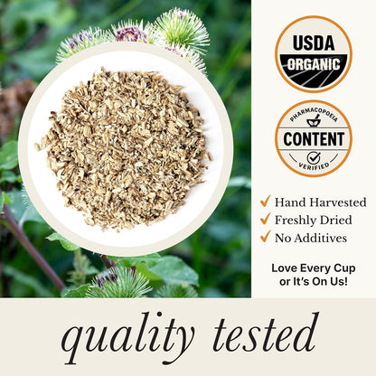 Wild Bliss Organic Burdock Root Tea - 25 Tea Bags