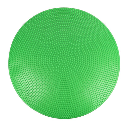 Cando-30-1870 CanDo Inflatable Balance Disc for Balance Training, Proprioception, Strengthening Lower Extremities, Posture, Back Pain, Stress Relief, Restlessness and Anxiety. Black, 14” Diameter